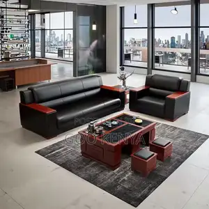 Office Sofa ; Executive Leather Sofa for Living Room