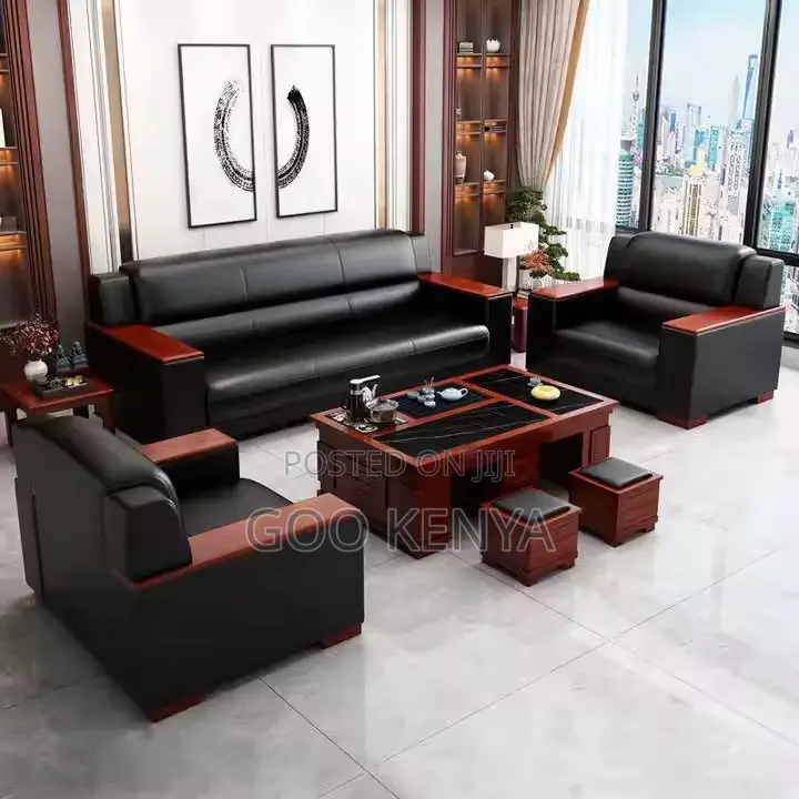 Office Sofa ; Executive Leather Sofa for Living Room