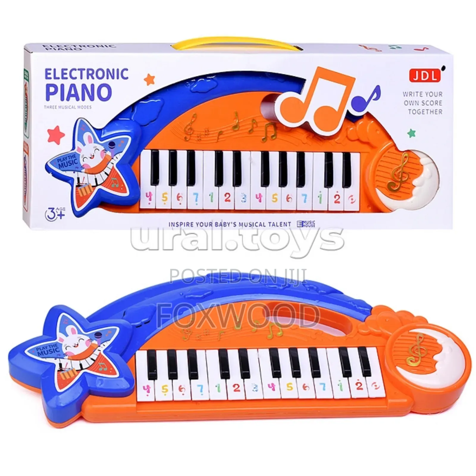 Child's Electronic Toy Piano.