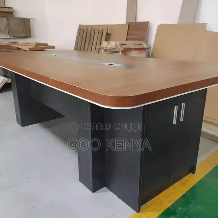 Office Tables ; 3 Meters Conference Table With Storage