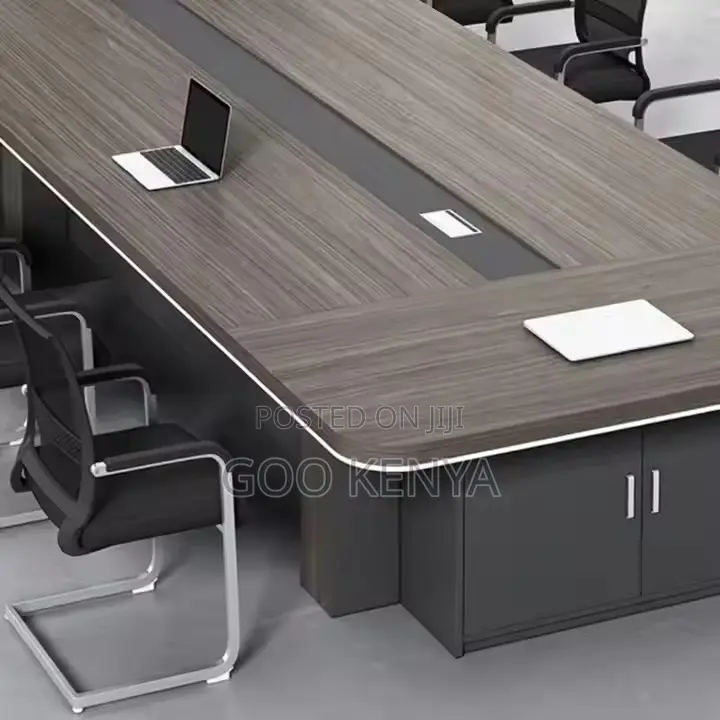 Office Tables ; 3 Meters Conference Table With Storage