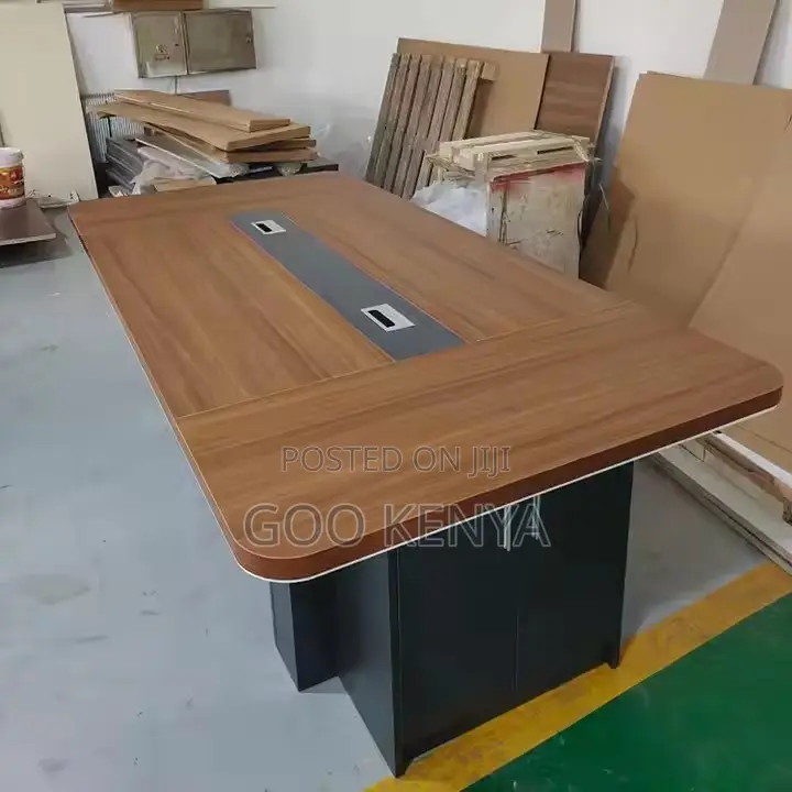 Office Tables ; 3 Meters Conference Table With Storage
