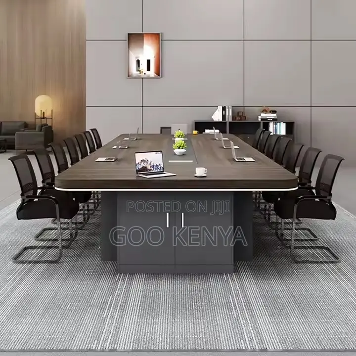 Office Tables ; 3 Meters Conference Table With Storage