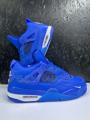 Blue Air Jordan 4 Nigel Sylvester "Brick by Brick - thumbnail 2