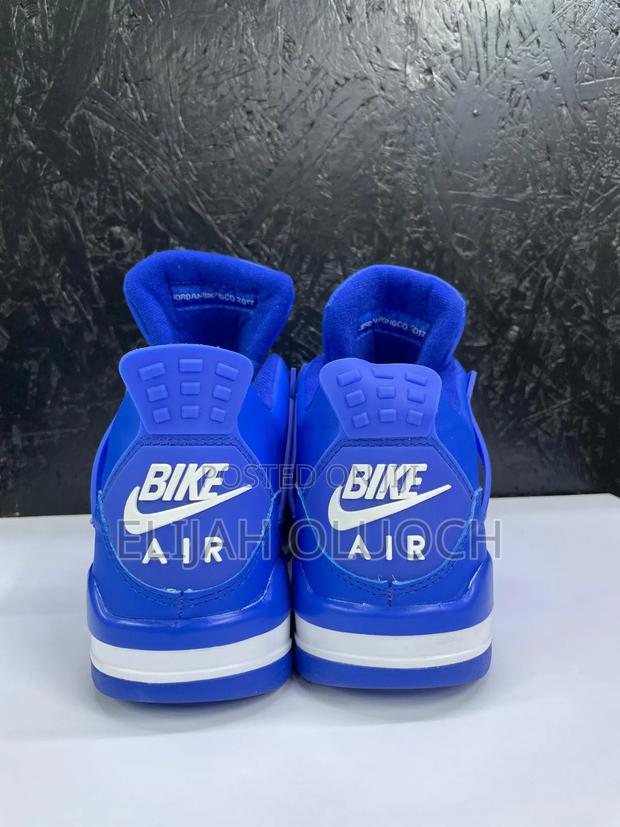 Blue Air Jordan 4 Nigel Sylvester "Brick by Brick - thumbnail 3