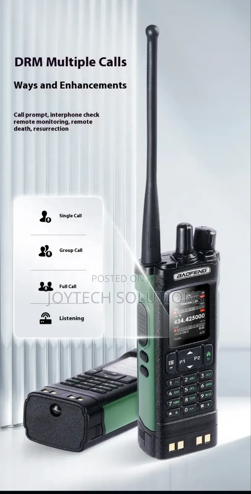 Two Way Digital and Analog Handheld Radio Call Uv32