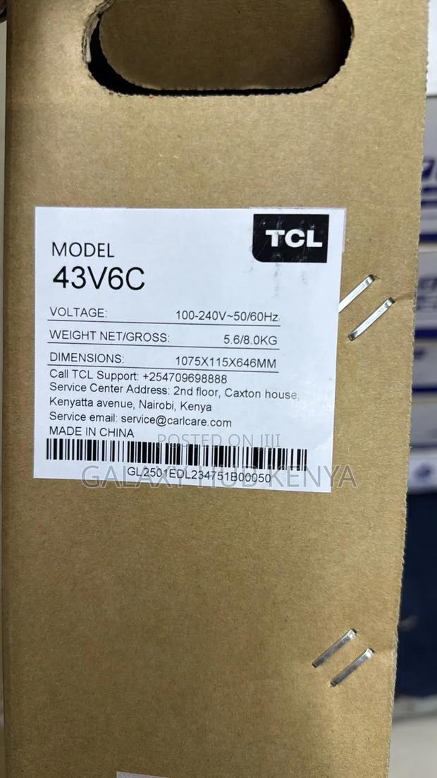 TCL 43v6c Smart Android Tv - main view