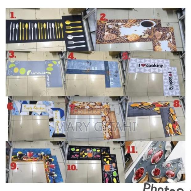 Absorbent , Backside Rubber Kitchen Mat - main view
