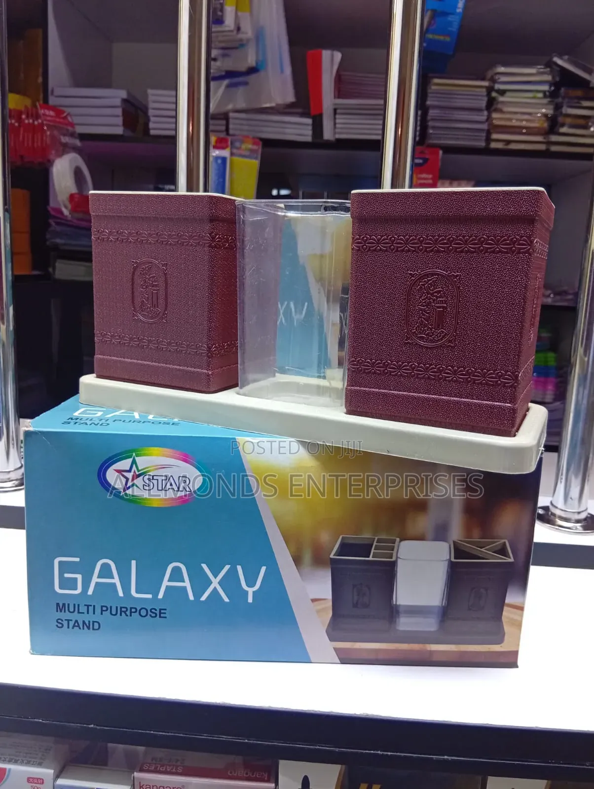 Pen Holder (Plastic)- Galaxy Multipurpose Stand