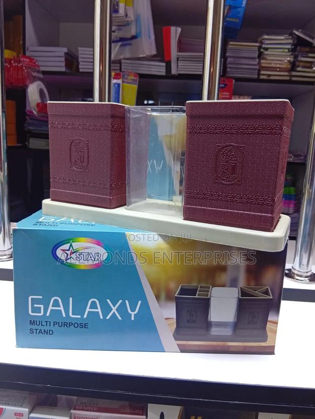 Pen Holder (Plastic)- Galaxy Multipurpose Stand - thumbnail 3