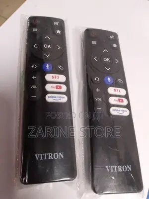 Vitron Smart Tv Remote With Netflixyoutube Primevideo Button