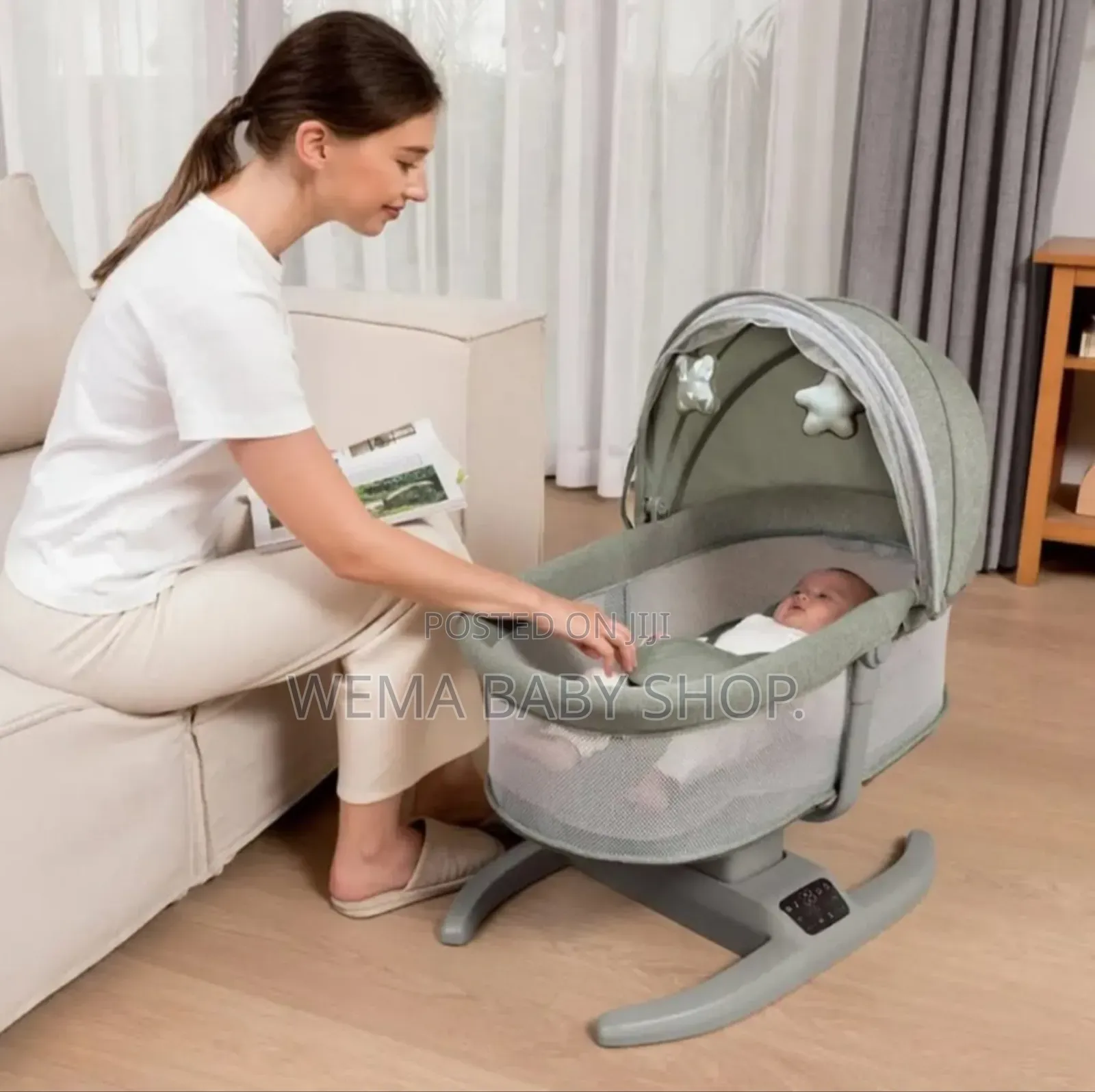Mastela H Multi-Motion Electric Baby Cradle/Swing