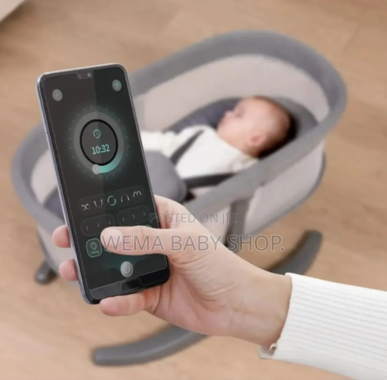 Mastela H Multi-Motion Electric Baby Cradle/Swing