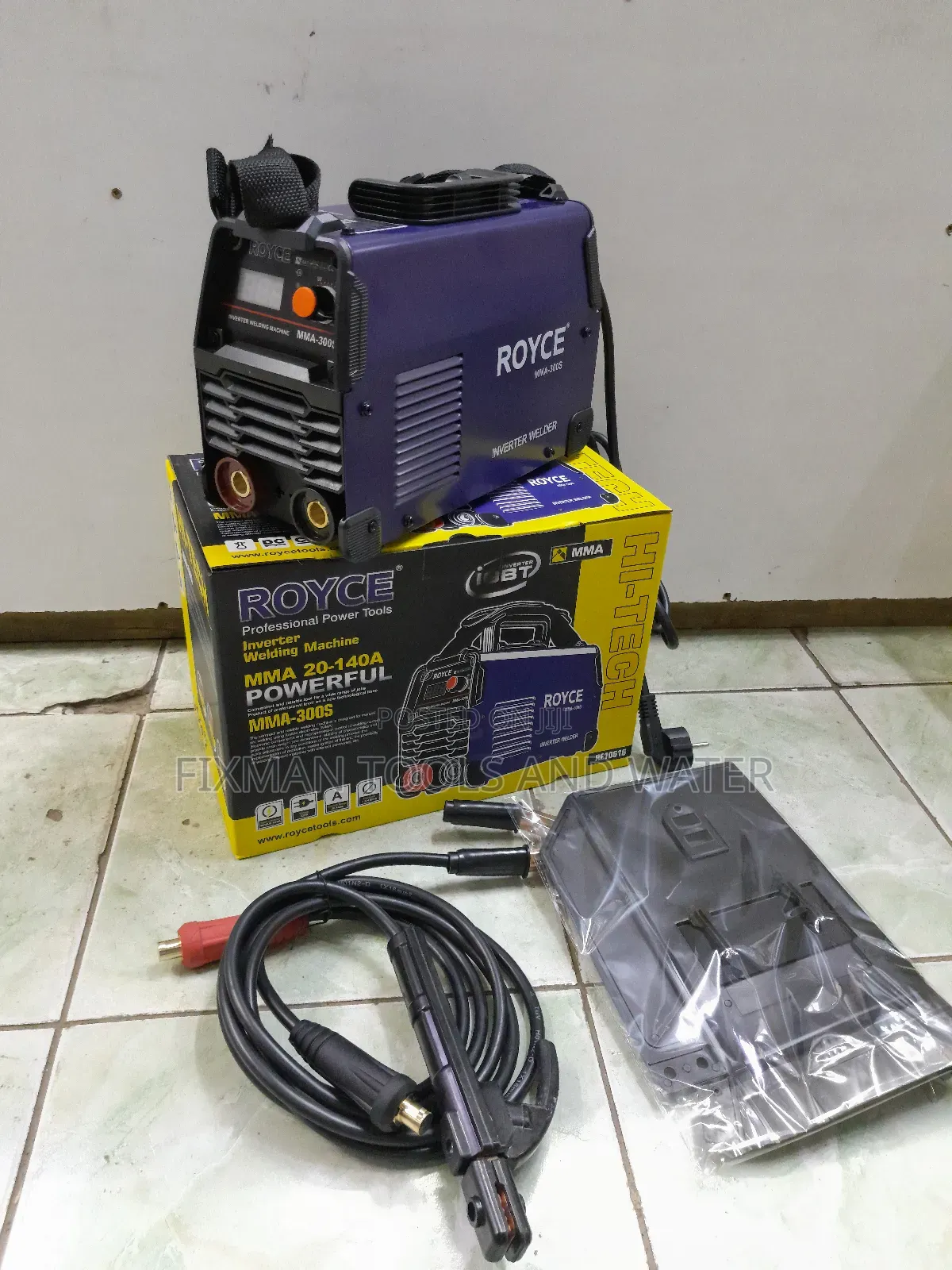 New Royce Welding Machine Mma300 Complete Set
