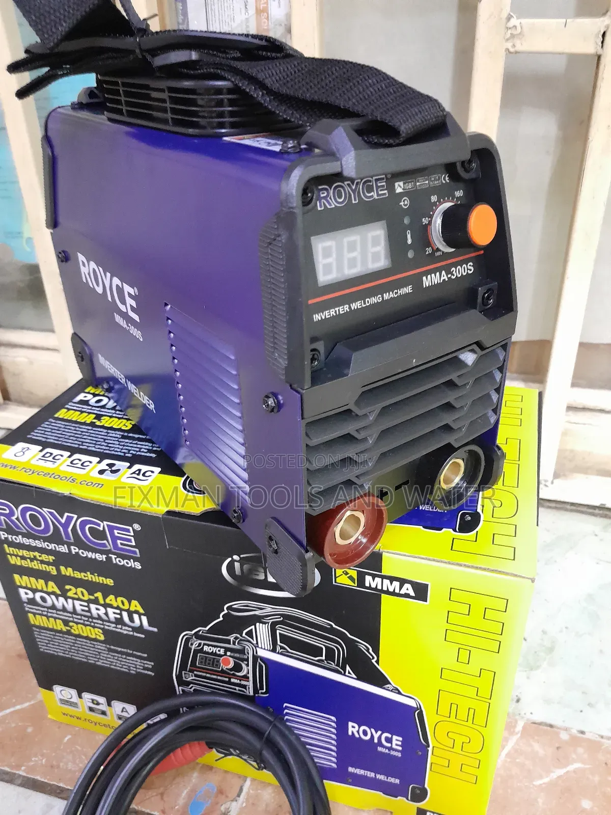 New Royce Welding Machine Mma300 Complete Set