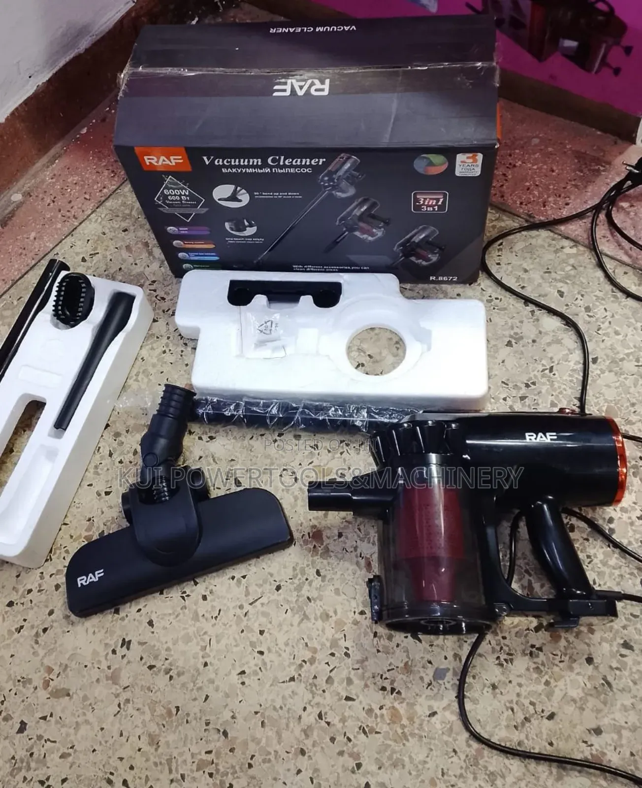 Raf 3 in 1 Vacuum Cleaner/ Vacuum Cleaner