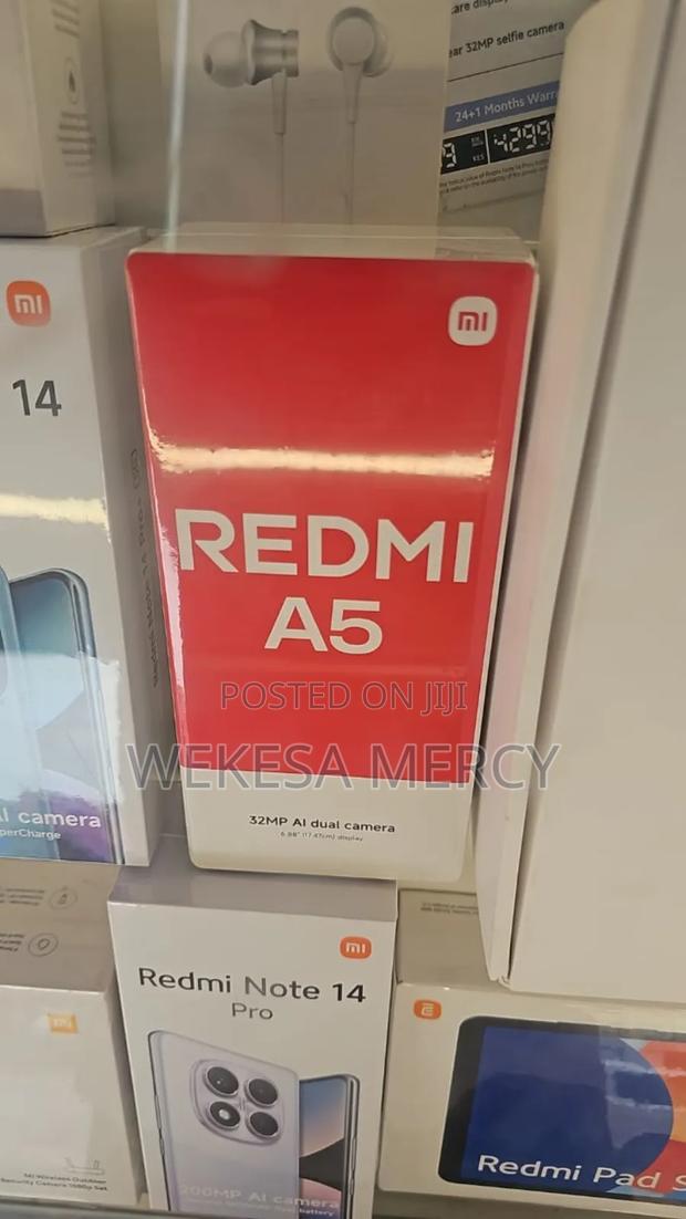 New Xiaomi Redmi A5 4G 64 GB Red