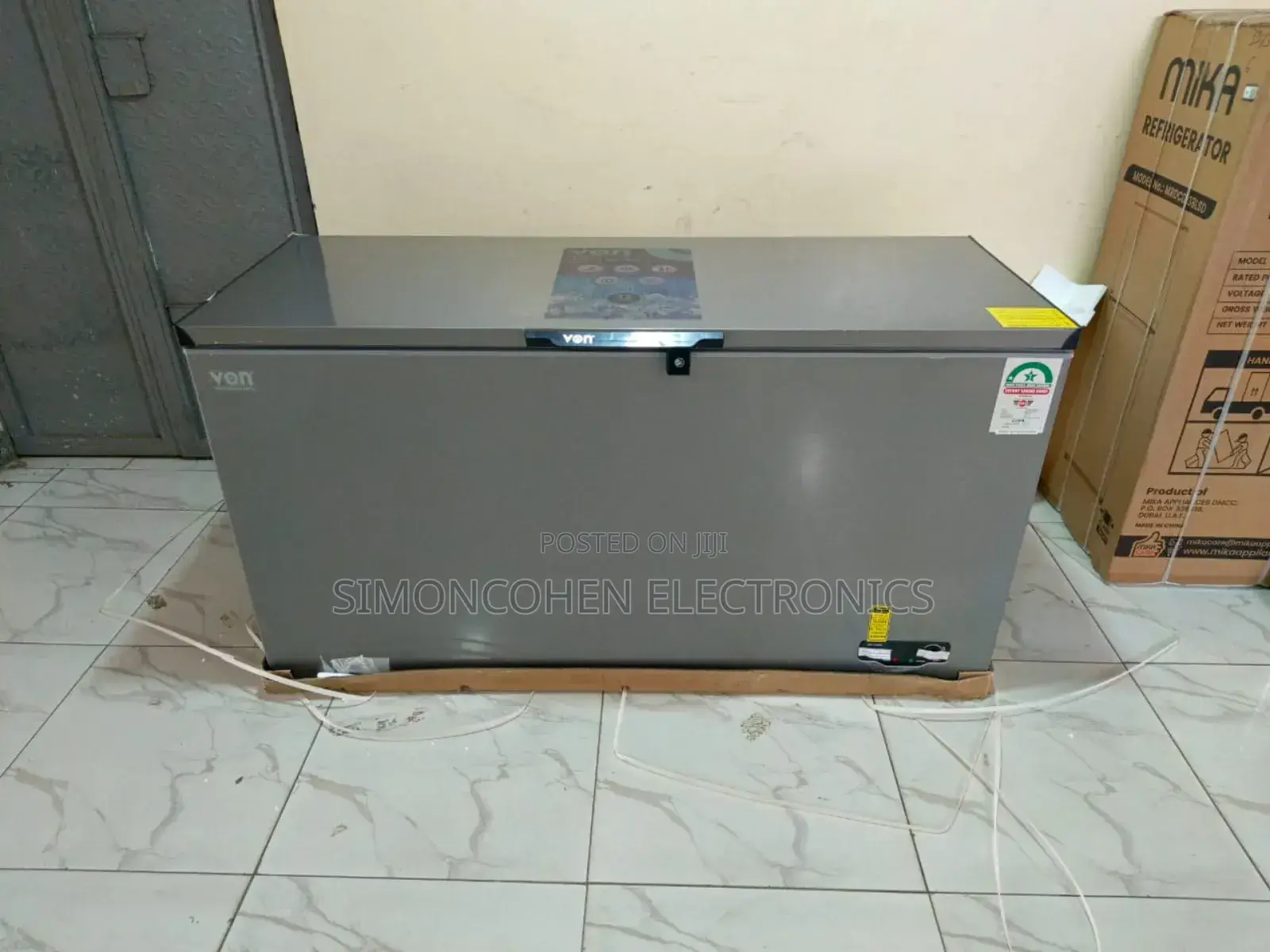 Von 505l Large Capacity Chest Freezer