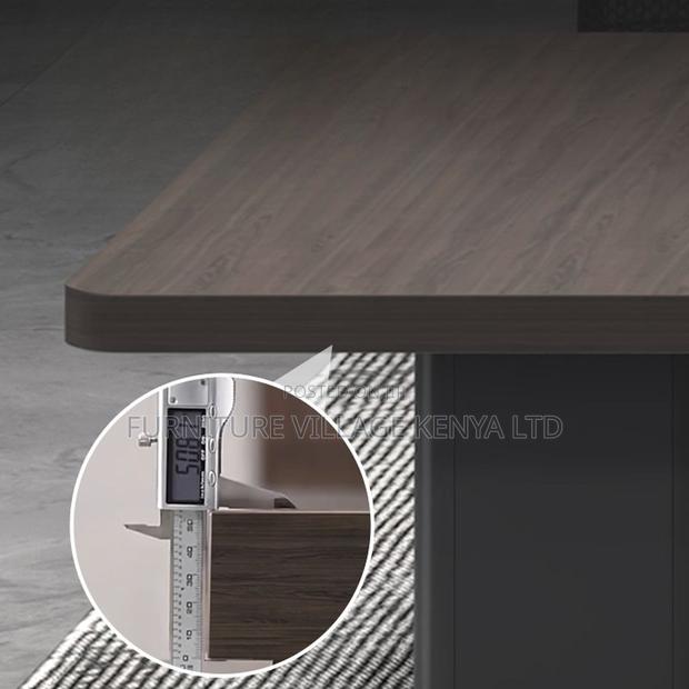 Office Table: Large Solid Wood Meeting Table – Seats 12-14 - thumbnail 4