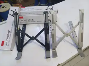 Silver/Aluminium Laptop Stand