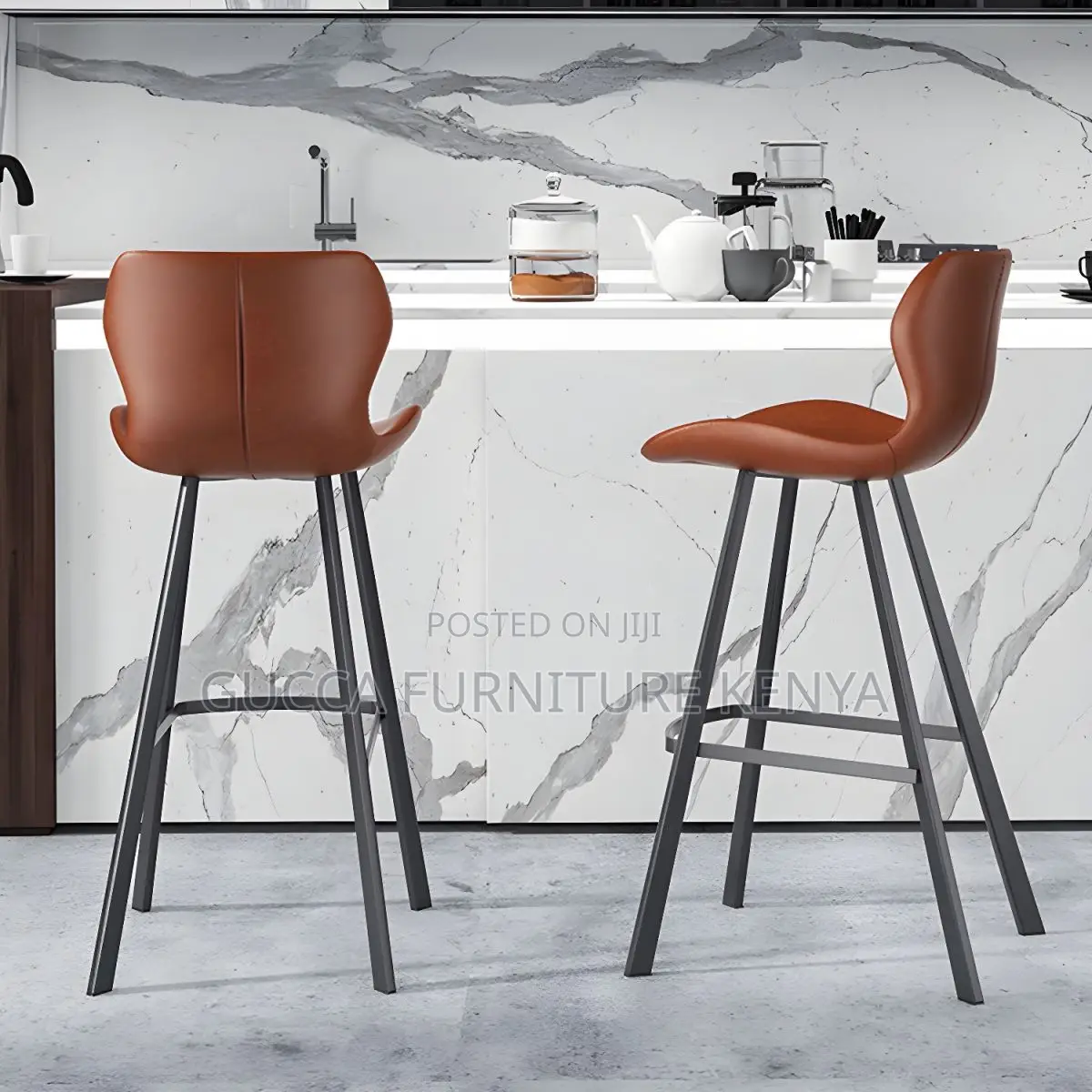 Stools: Low Back Footrest Counter Stool for Office Home