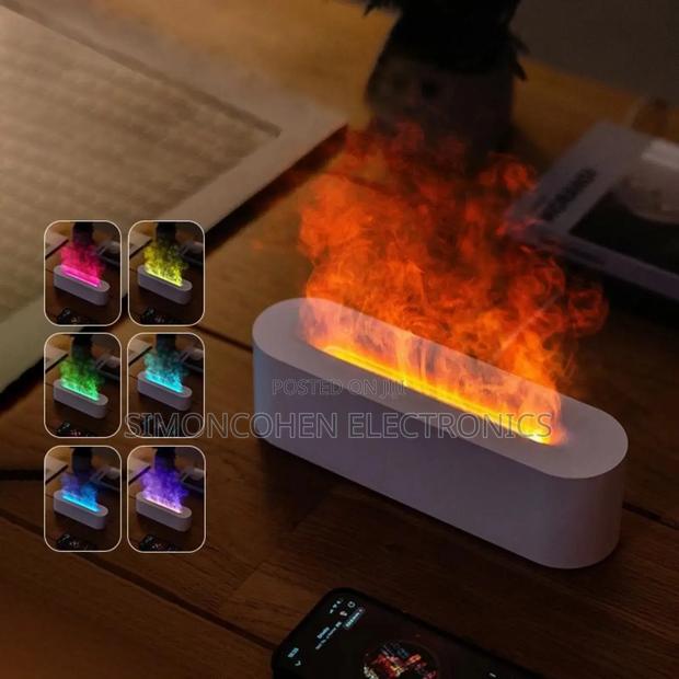 Flame Aromatherapy Diffuser Quiet Usb Air Humidifier - main view