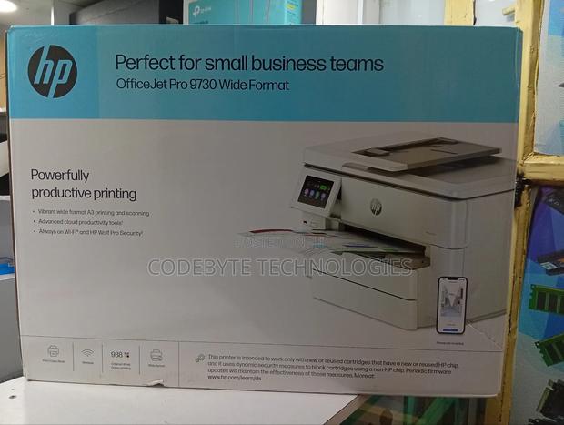 Hp Officejet Pro 9730 Wide Format All-in-one Printer - main view