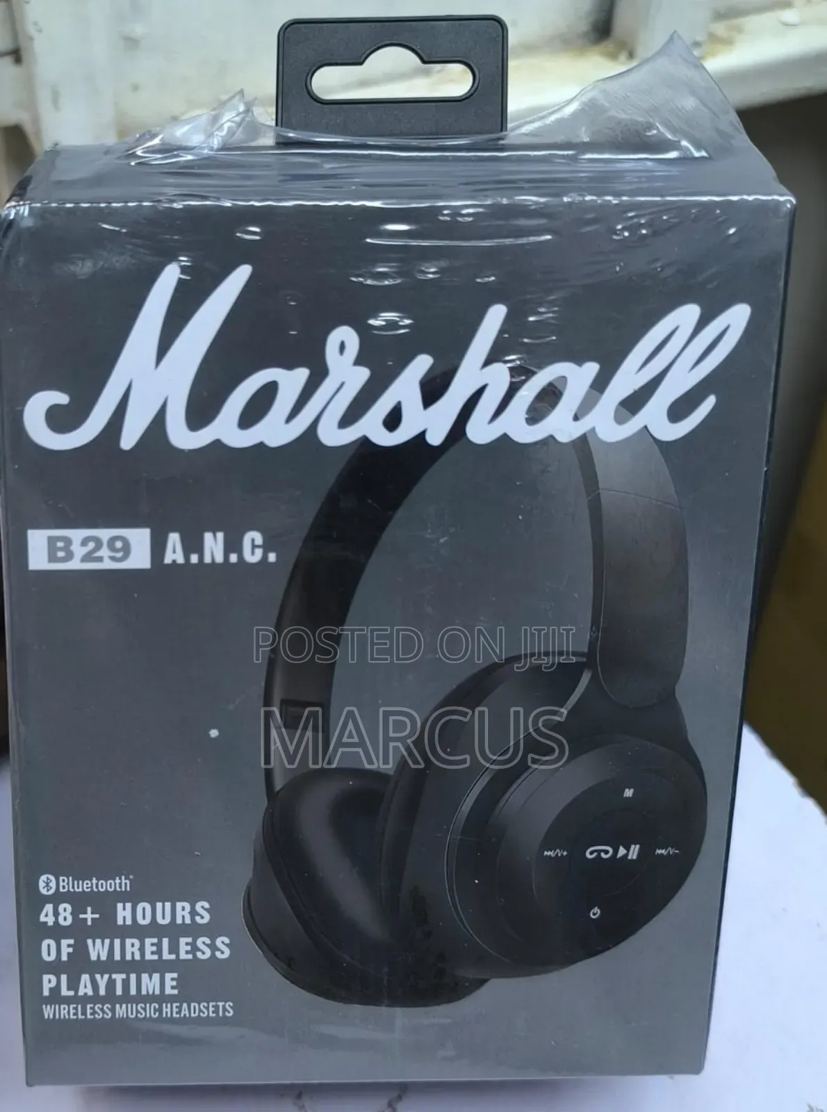 Marshall Bluetooth Headphone. B29 A.N.C Headset