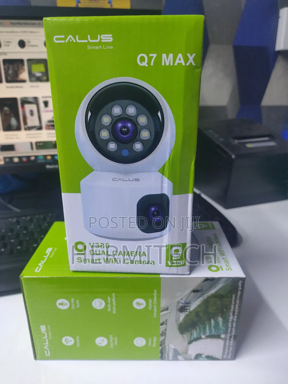 Calus Wifi Camera Supports 128gb 2-Way Audio Talk