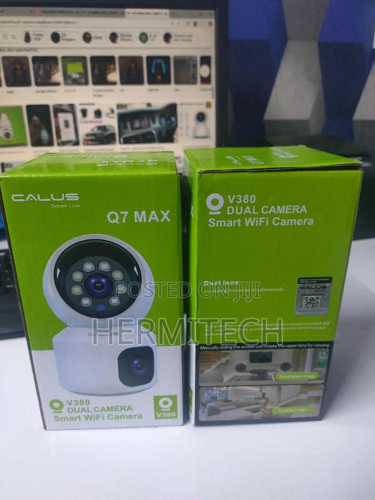 Calus Wifi Camera Supports 128gb 2-Way Audio Talk