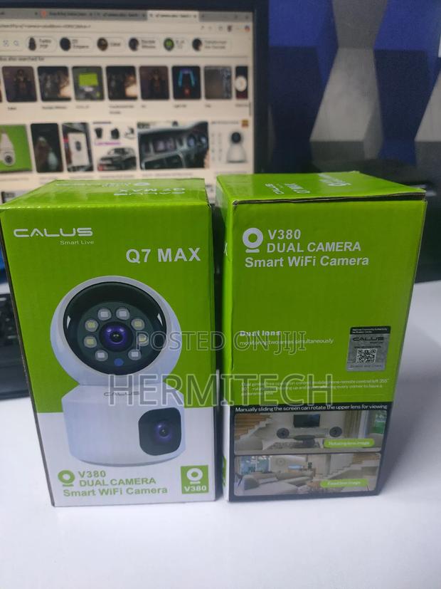 Calus Wifi Camera Supports 128gb 2-Way Audio Talk - thumbnail 2