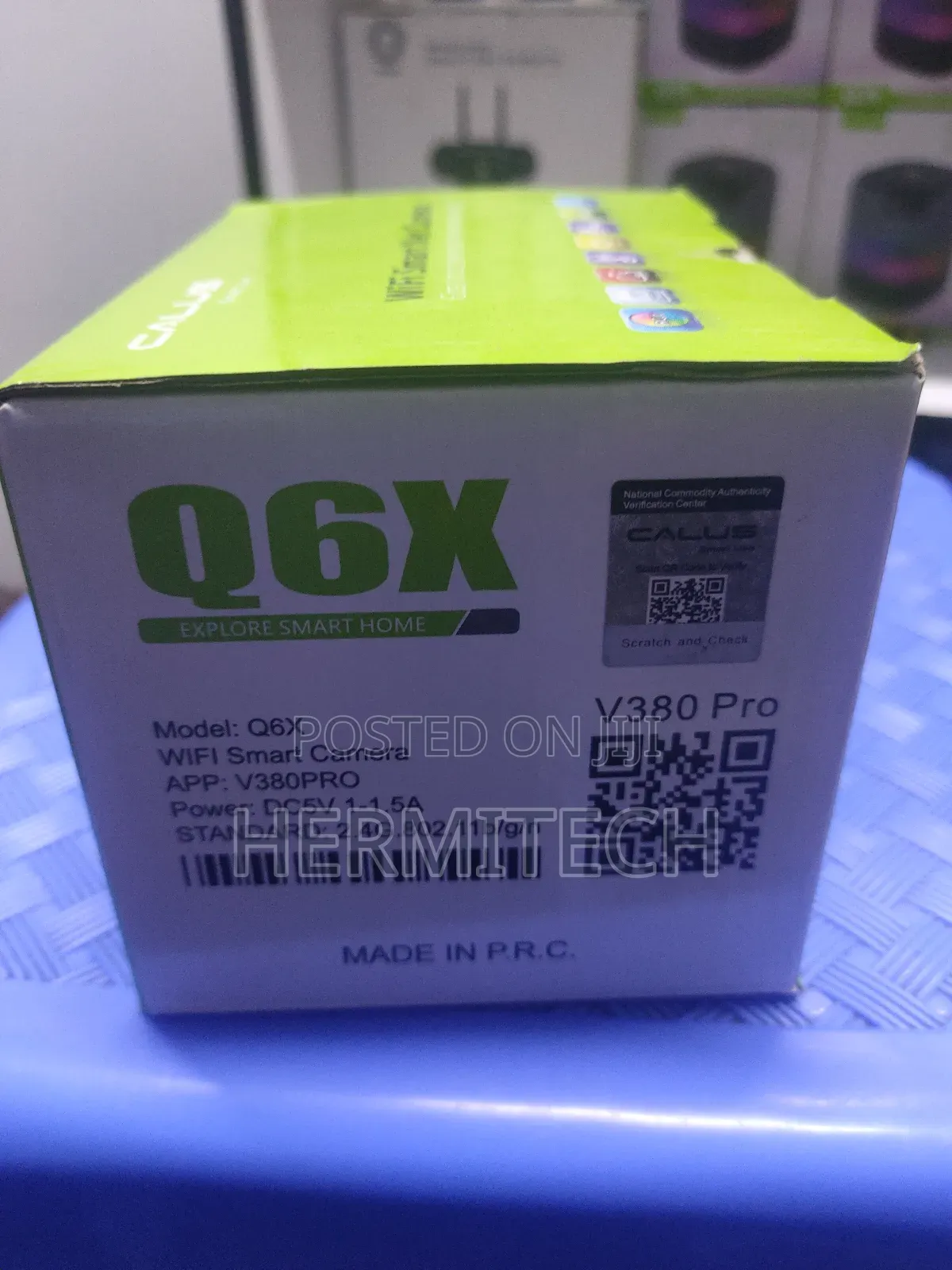 Calus Q6x Smart Net Camera Motion Sensor Audio Talk Wireless