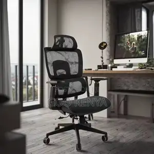 Office Chair ; Ergonomic Chair With Adjustable Headrest