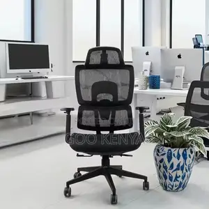 Office Chair ; Ergonomic Chair With Adjustable Headrest