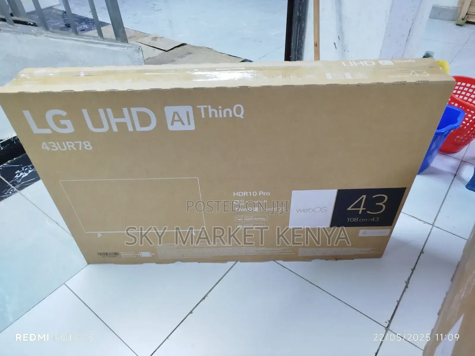 Lg 43′′ 43ur78006ll Uhd Smart Webos Tv