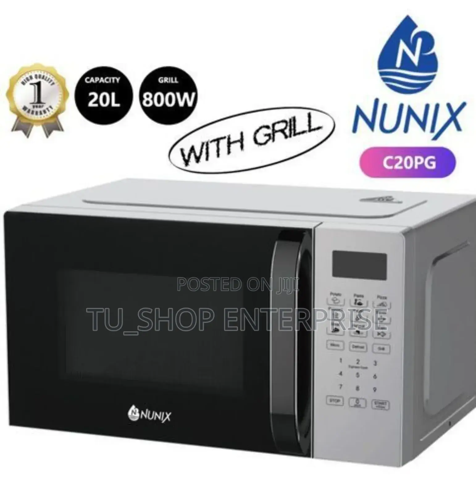 Digital Microwave 20 Litres Nunix