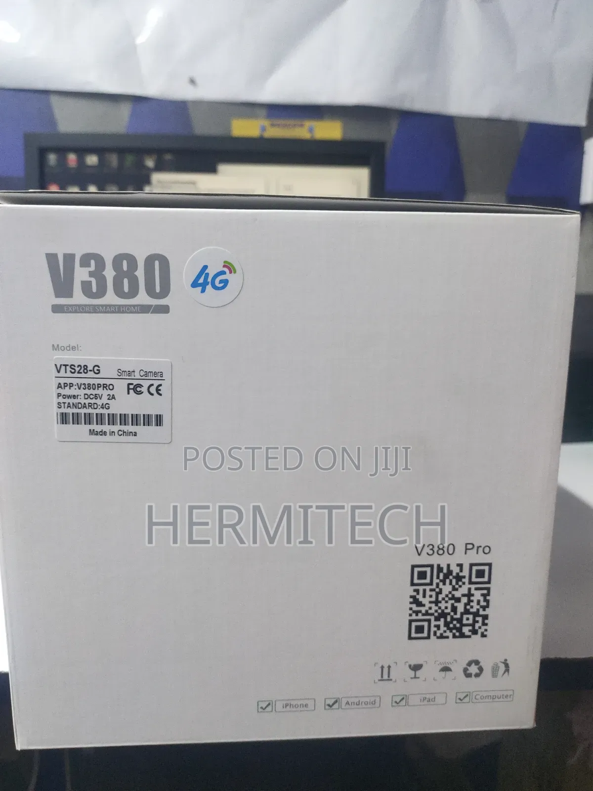 4g V380 High Definition Motion Sensor PTZ 2 Way Talk