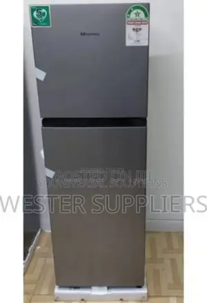 Hisense Fridge 154 Liters Frost Black Two Door