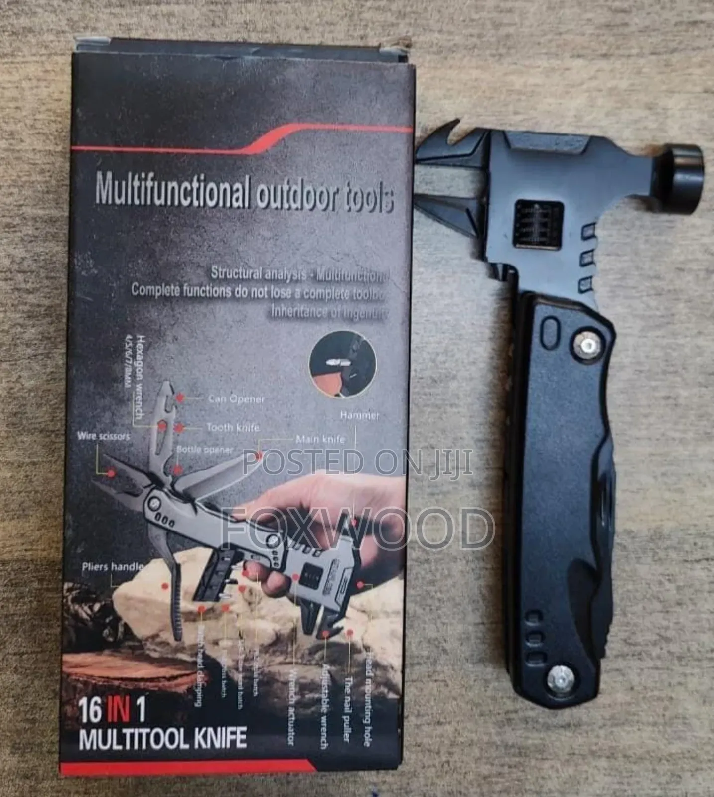16 in 1 Multifunctional Wrench Hammer