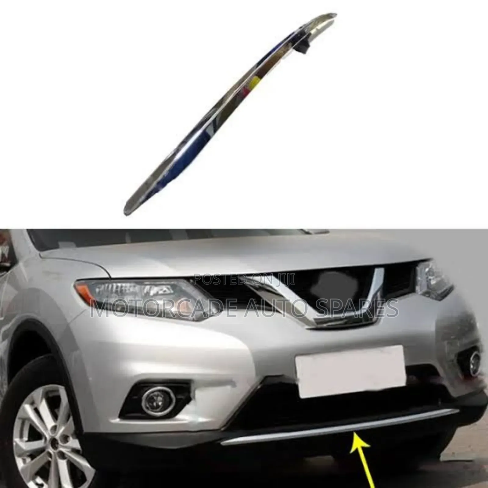 Nissan Xtrail T32 2014 Bumper Chrome