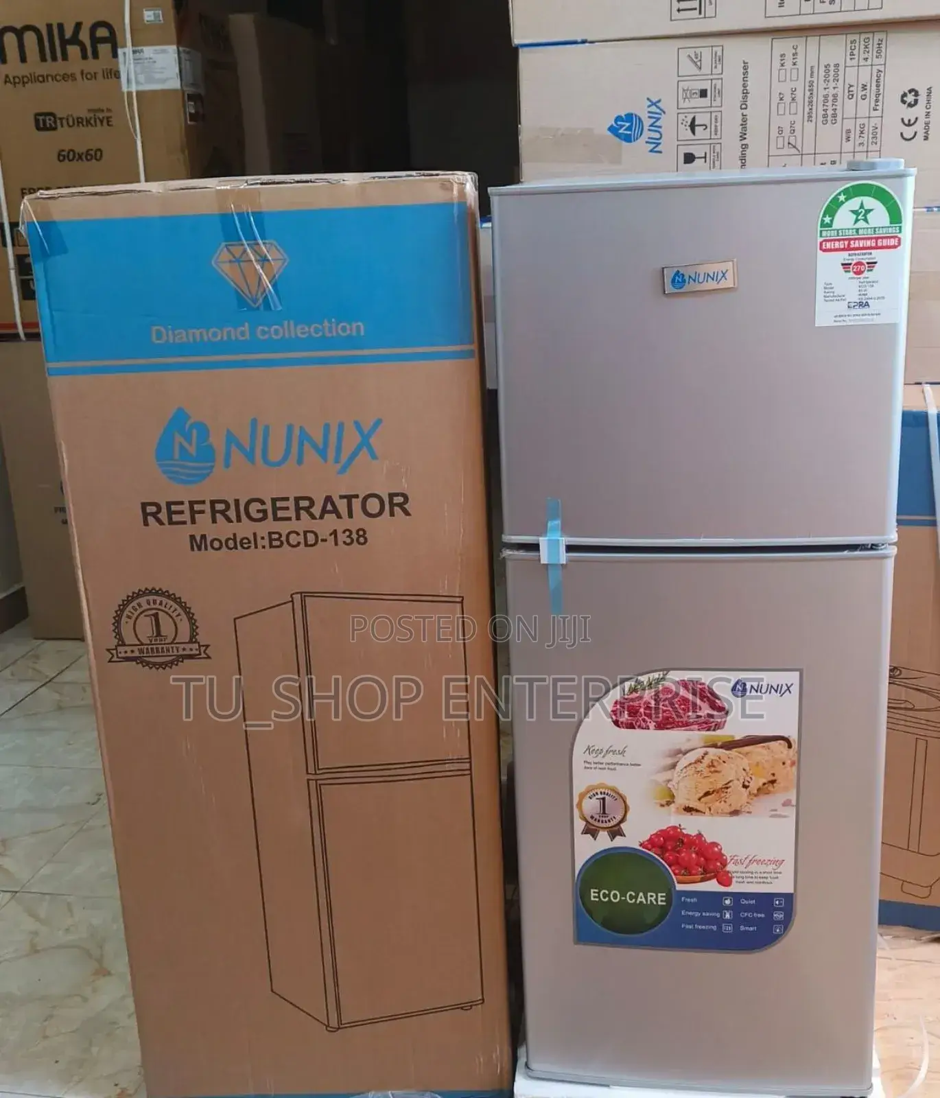 Refrigerator!!
Nunix 138 Litres Large Capacity Door Fridge