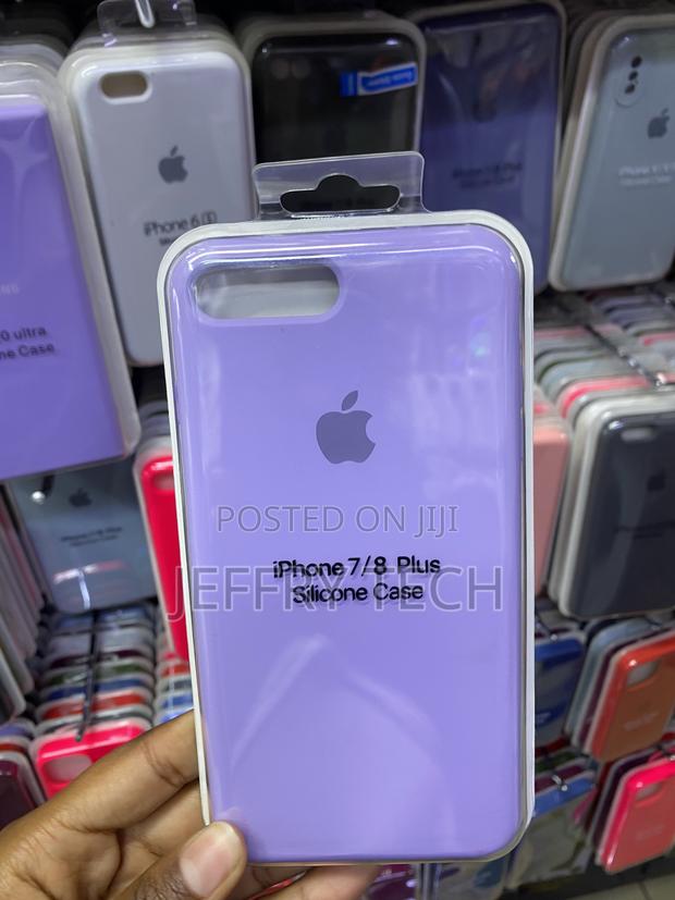 Oakxco for iPhone 7 Plus iPhone 8 Plus Liquid Silicone Casse - thumbnail 2