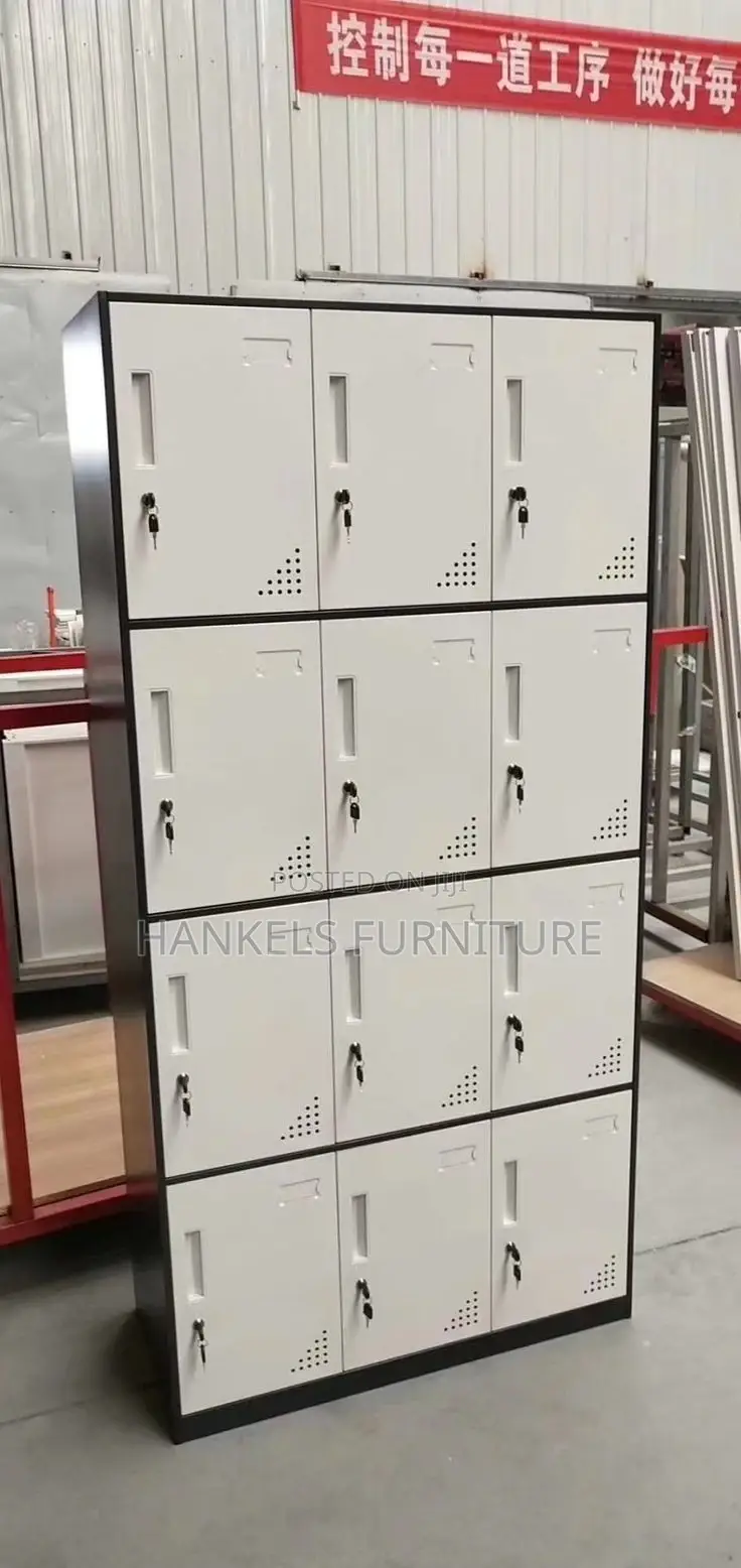Durable 12 Doors Steel Filing Cabinet
