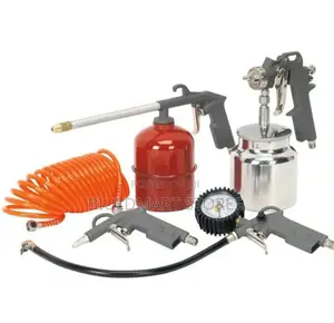 High Pressure Spray Gun Set 5pcs Pneumatic Air Compressor