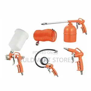 Suction Gravity Spray Gun 5 PCS Air Tool Kit