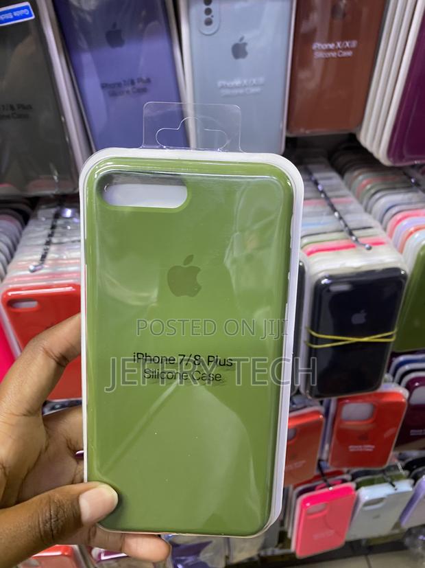 Oakxco for iPhone 7 Plus iPhone 8 Plus Case Liquid Silicone - main view