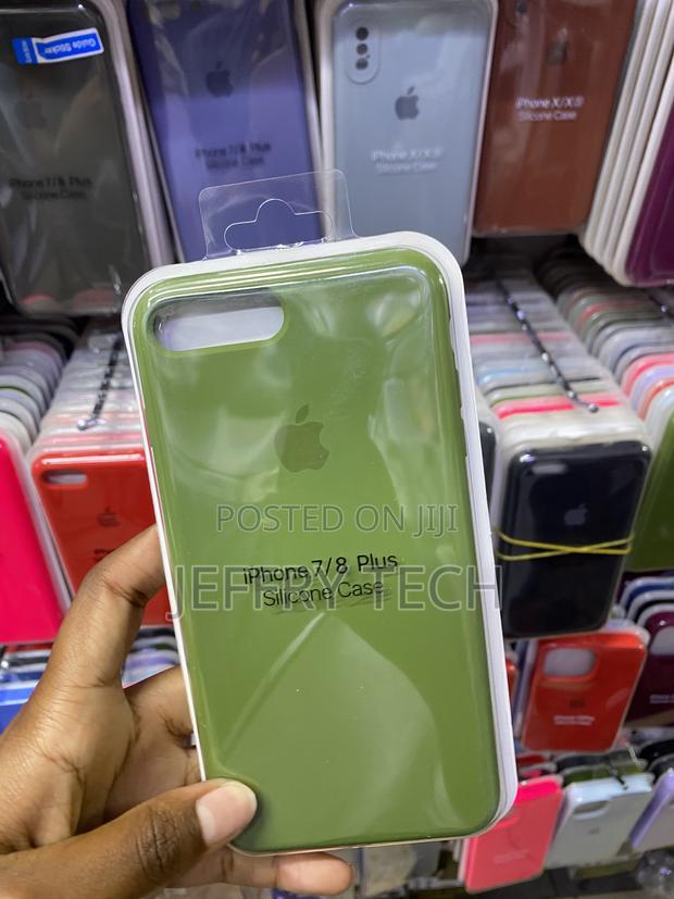 Oakxco for iPhone 7 Plus iPhone 8 Plus Case Liquid Silicone - thumbnail 2