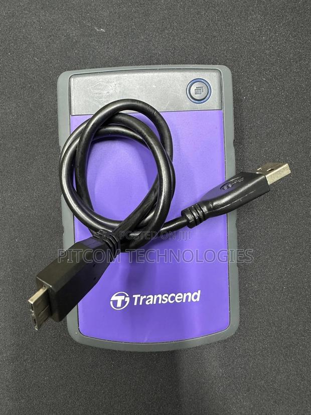 2tb External Transcend Harddisk Used - main view