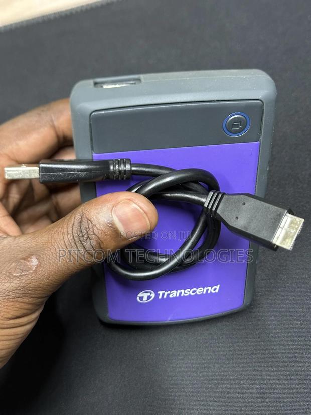 2tb External Transcend Harddisk Used - thumbnail 2