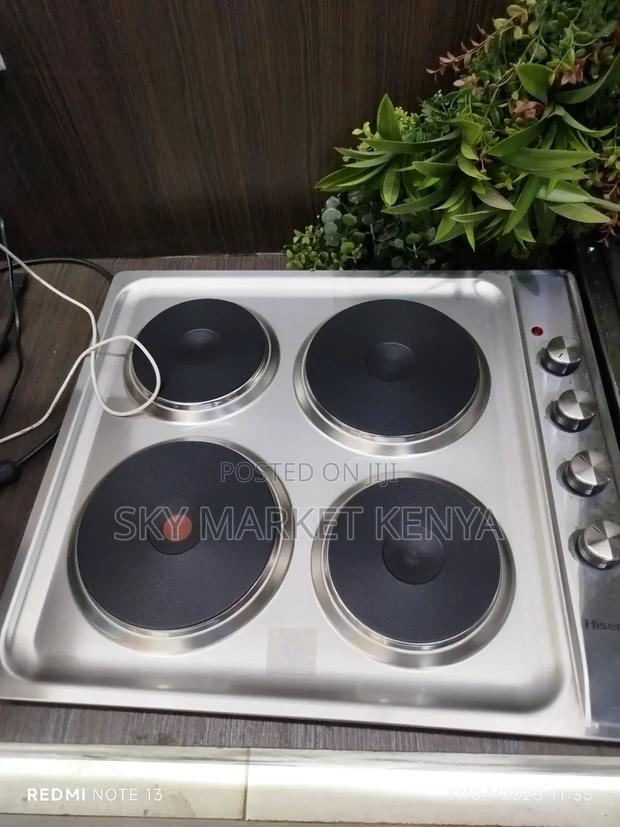 Hisense H60stes 4 Electric Hob – Stainless